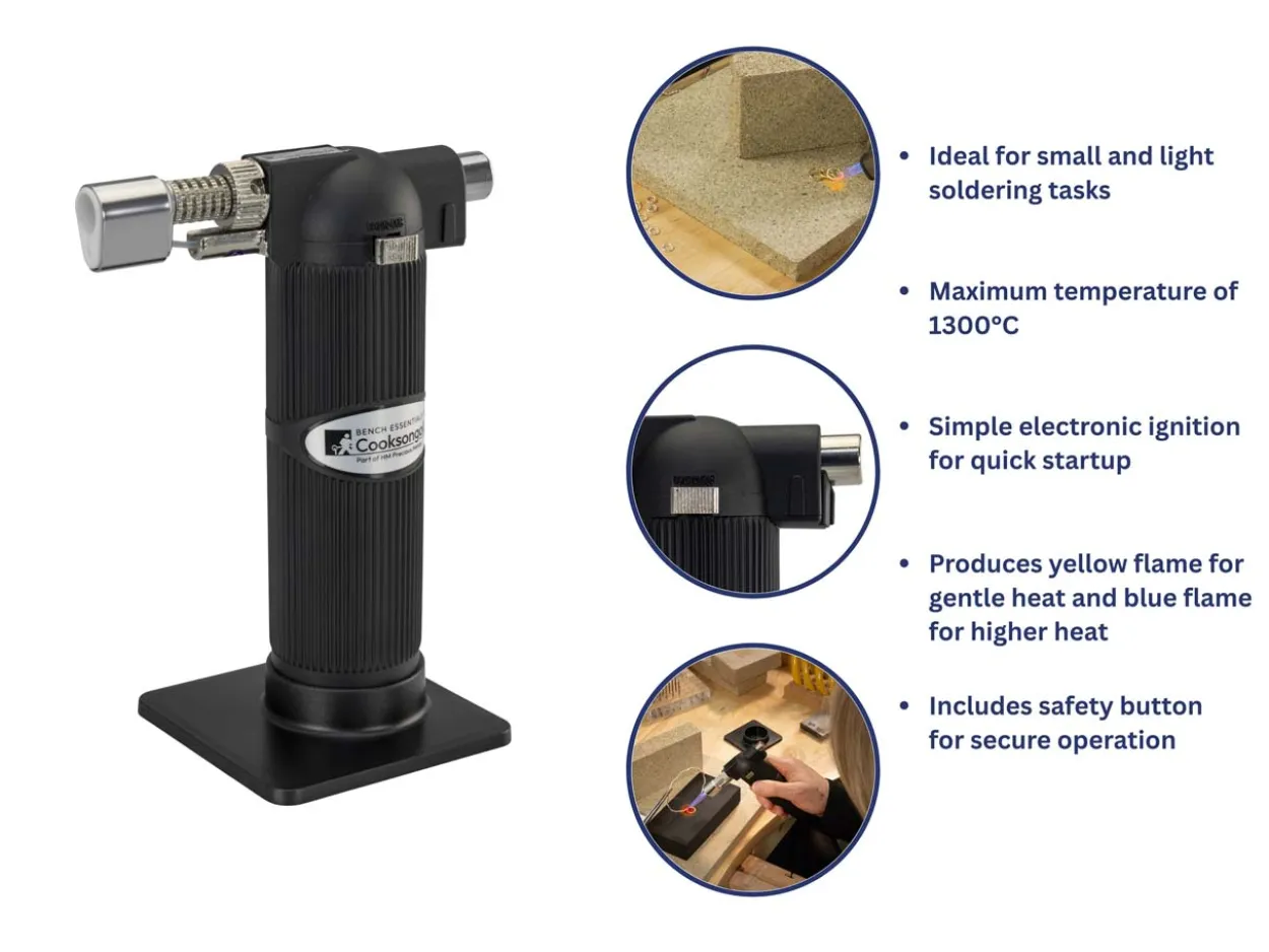 Bench Essentials By Cooksongold Soldering Boards And Torch Kit