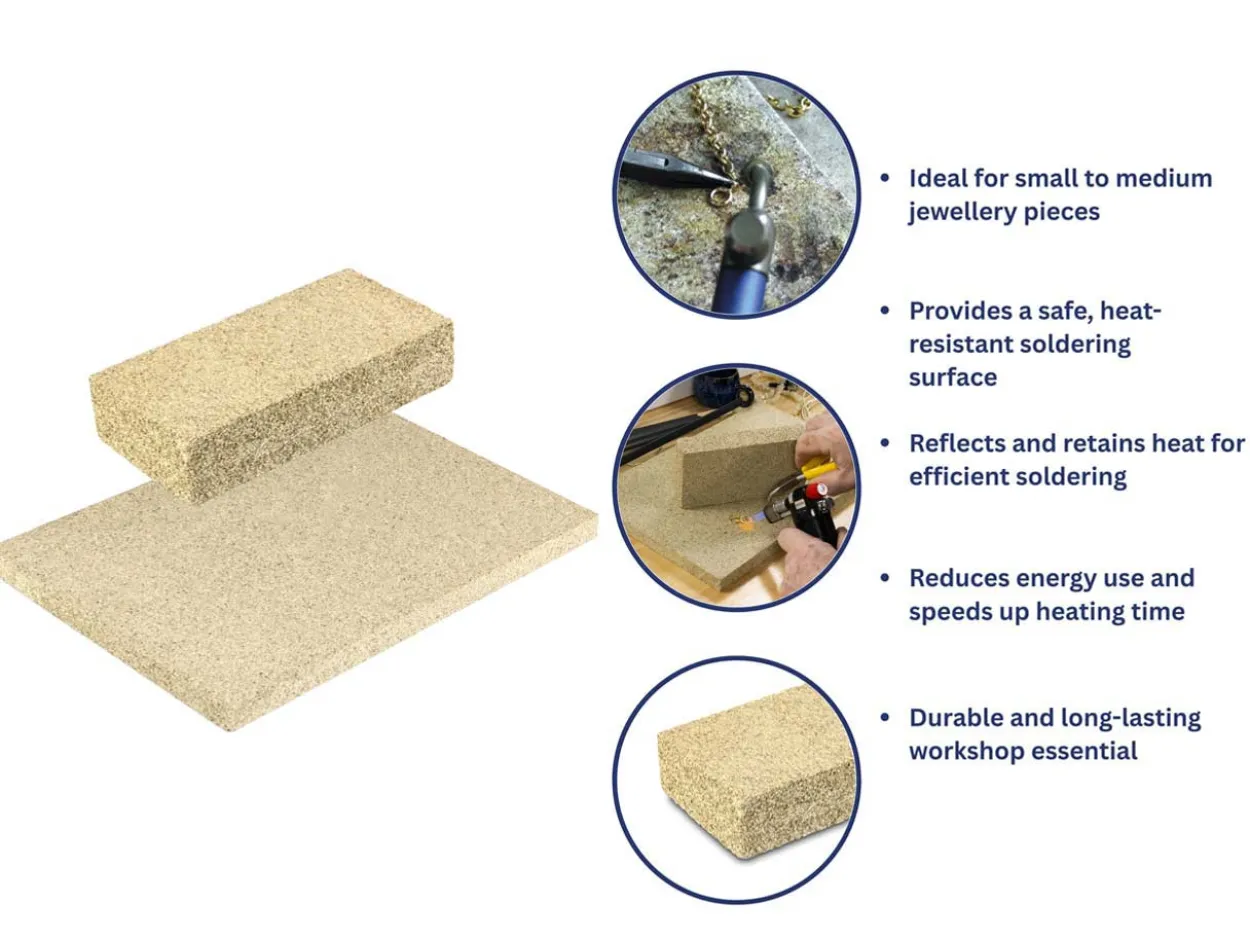 Bench Essentials By Cooksongold Soldering Boards And Torch Kit
