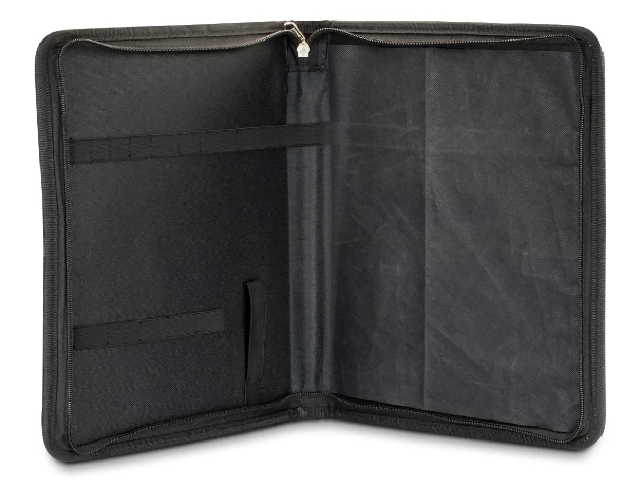 Bench Essentials By Cooksongold Tools Zipper Case, 19 Slots, 385mm X 320mm X 75mm