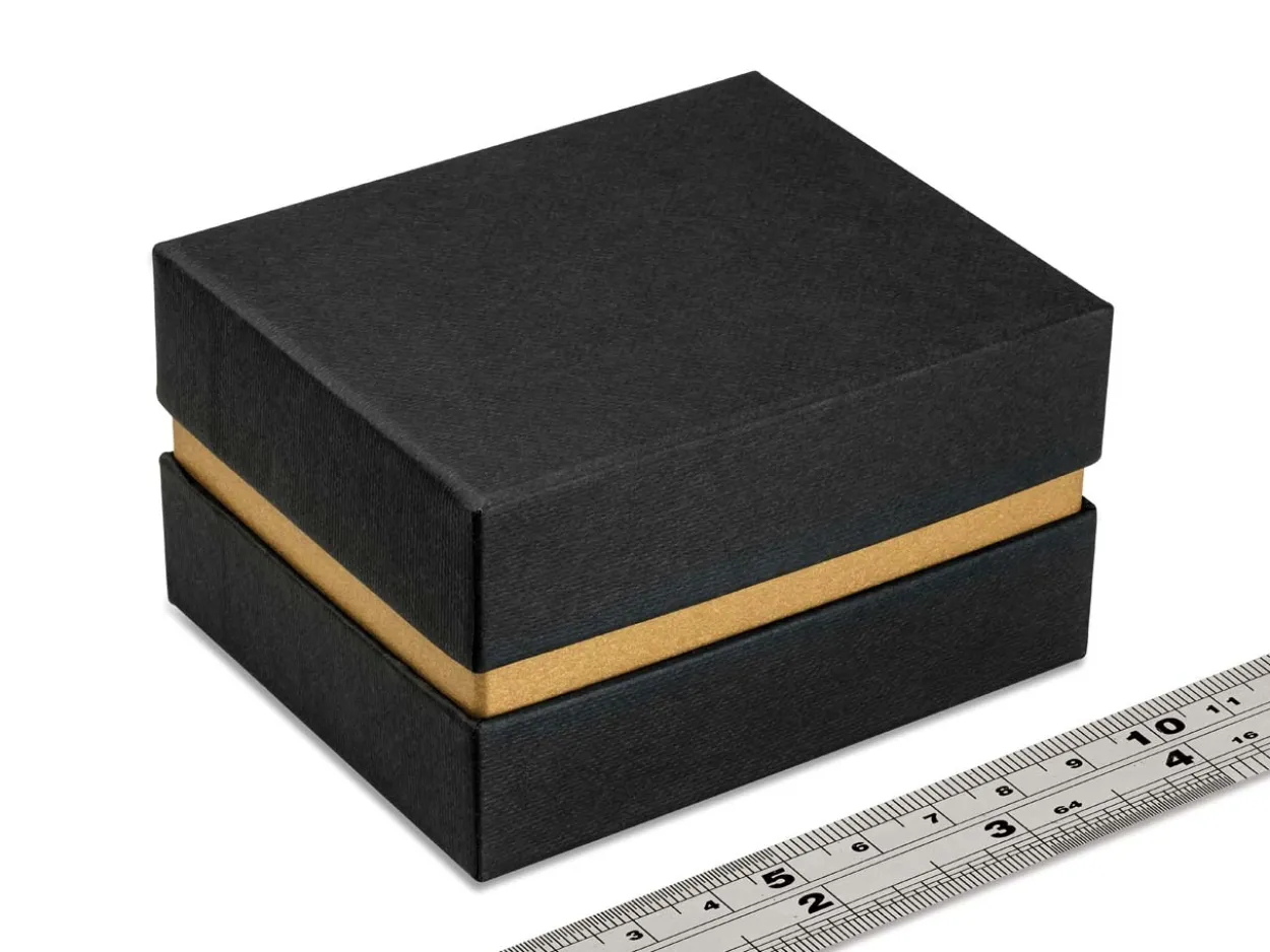 Black And Gold Metallic Bangle Box