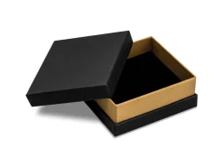 Black And Gold Metallic Large Universal Box