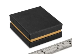 Black And Gold Metallic Large Universal Box