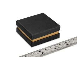 Black And Gold Metallic Small Universal Box