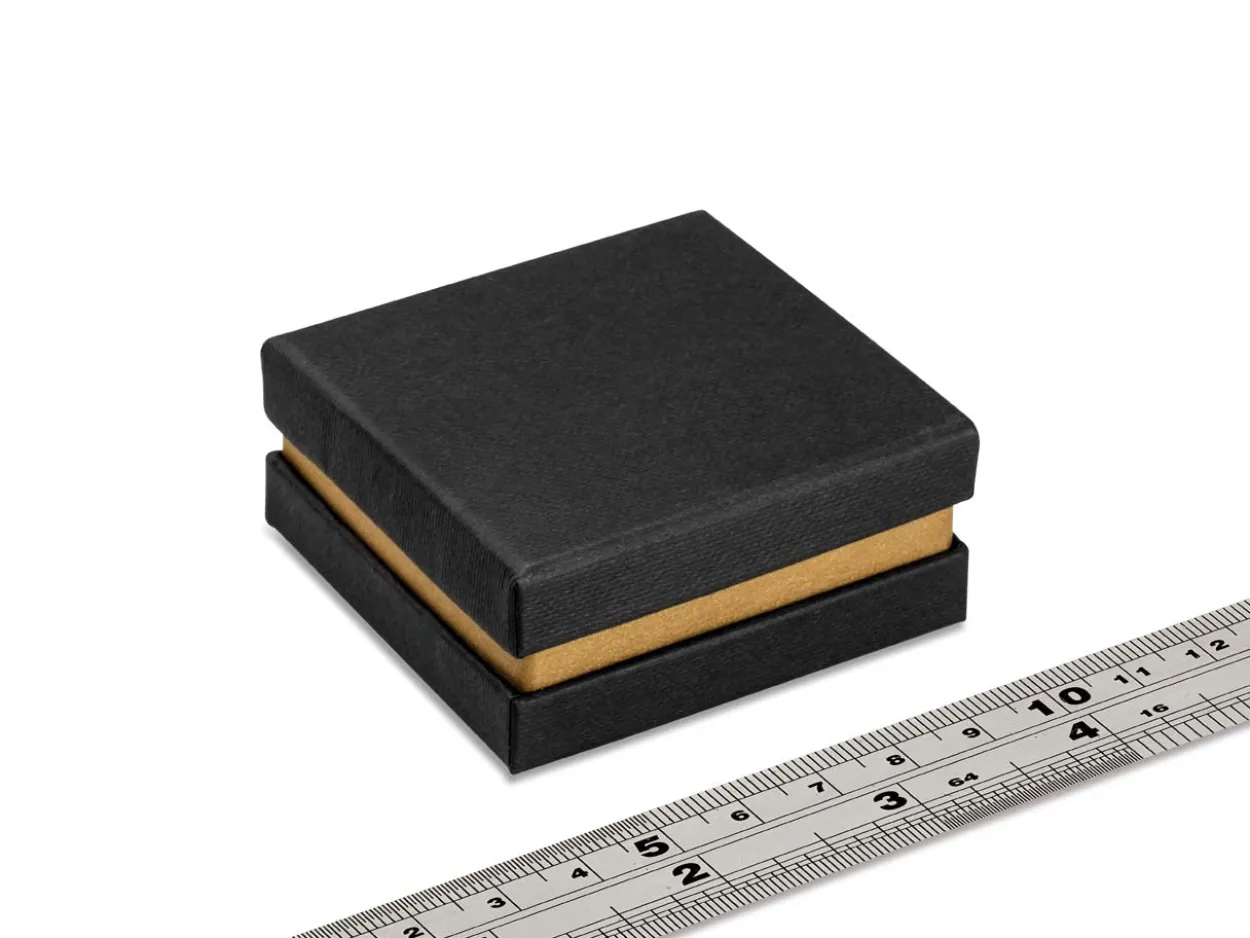 Black And Gold Metallic Small Universal Box