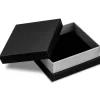 Black And Silver Metallic Large Universal Box