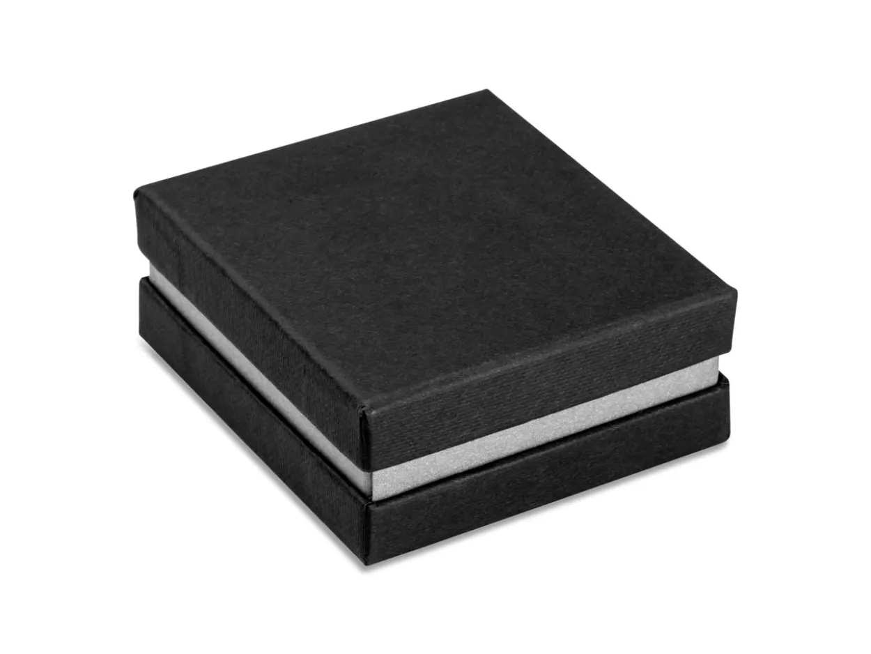 Black And Silver Metallic Large Universal Box