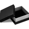 Black And Silver Metallic Small Universal Box