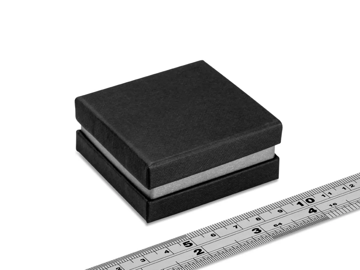 Black And Silver Metallic Small Universal Box
