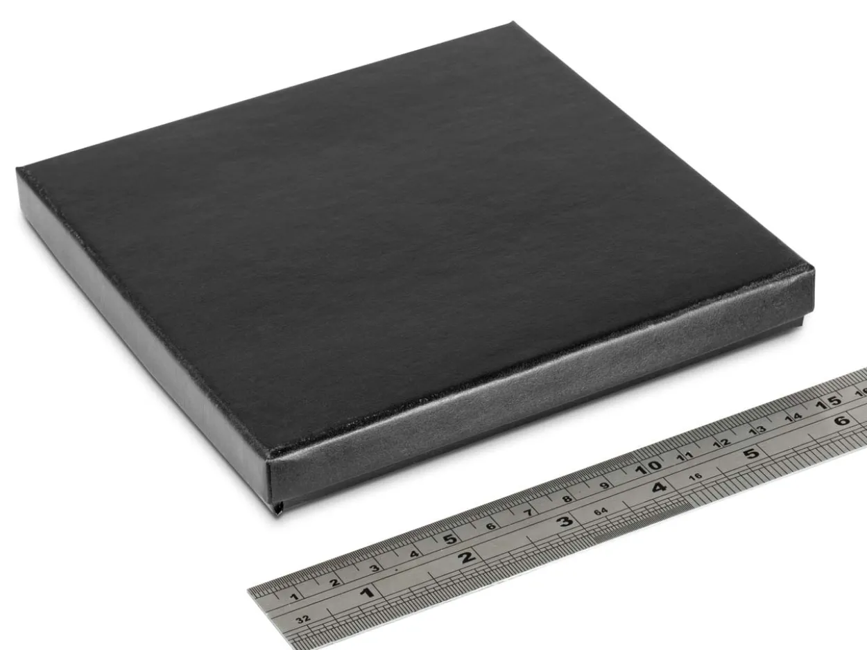 Black Card Boxes, Large, Pack of 4