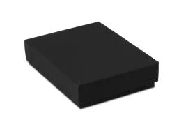 Black Card Soft Touch Pendant Box
