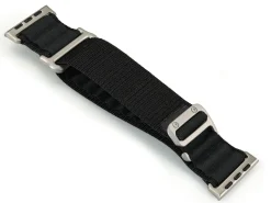 Black Fabric Strap For Apple Watch, Compatible With 38/40/41mm Models
