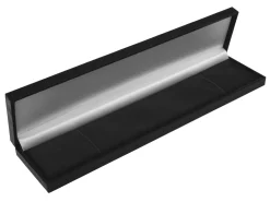 Black Leatherette Postal Bracelet Box