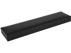 Black Leatherette Postal Bracelet Box