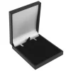 Black Leatherette Postal Pendant Box