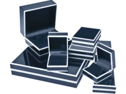 Black Monochrome Stud Earring Box
