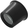 Black Plastic Eyeglass Focal Length 4.0"