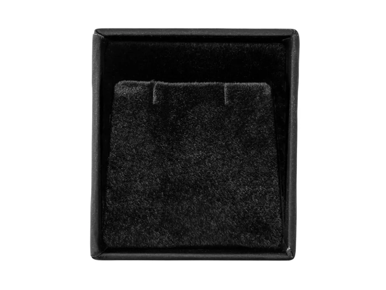 Black Soft Touch Earring Box