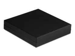 Black Textured Eco Necklace Box
