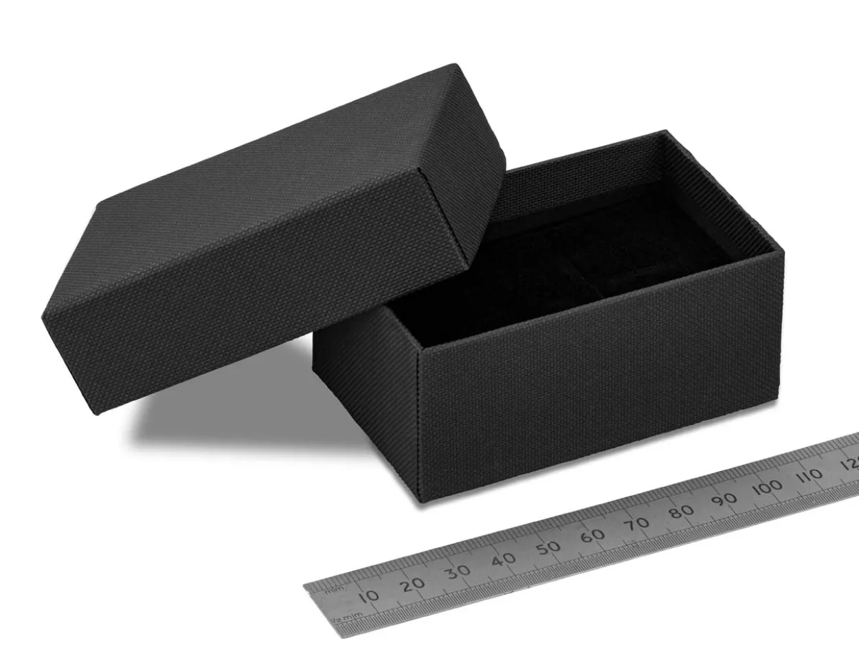 Black Value Card Cufflink Box