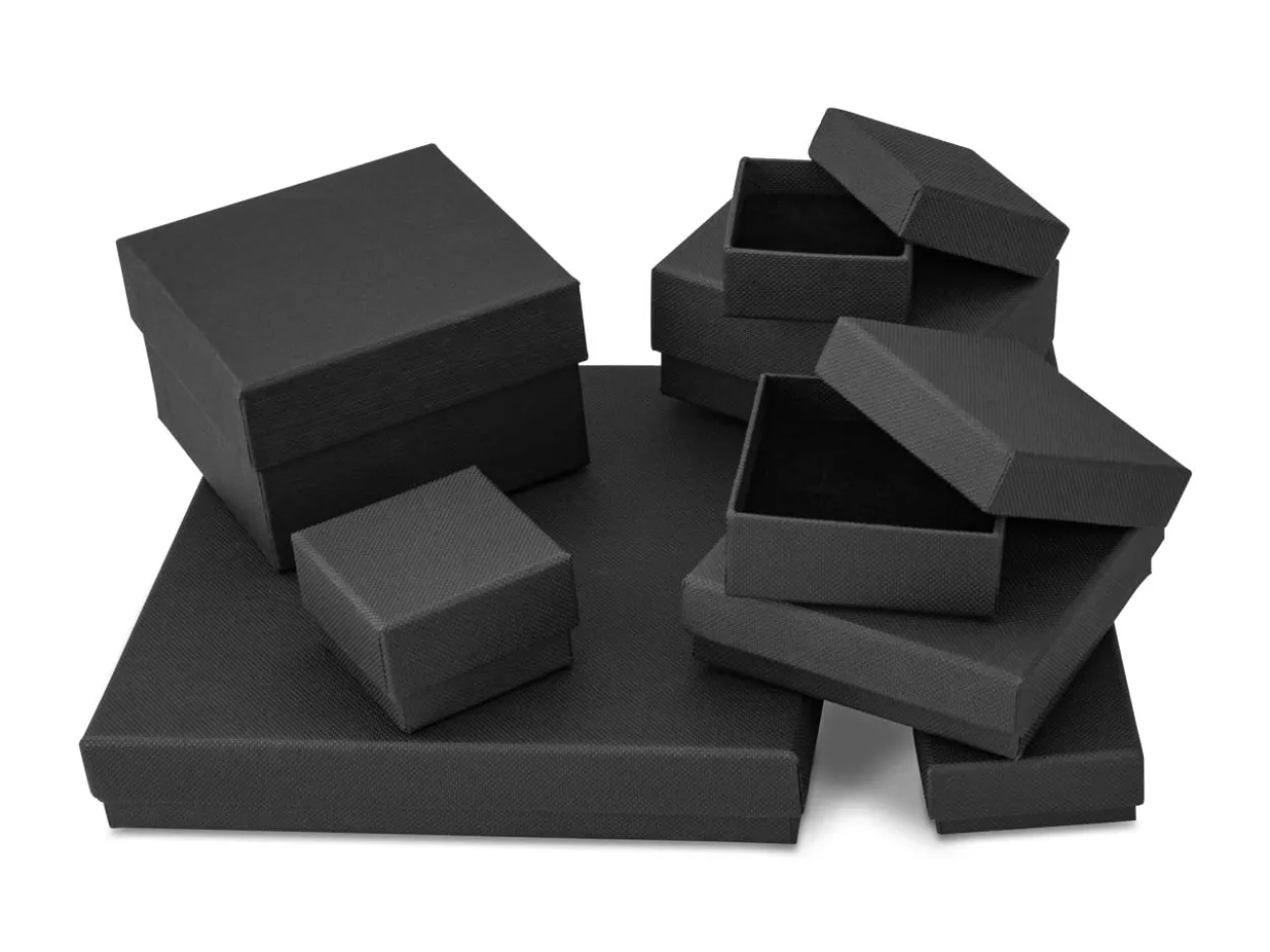 Black Value Card Cufflink Box