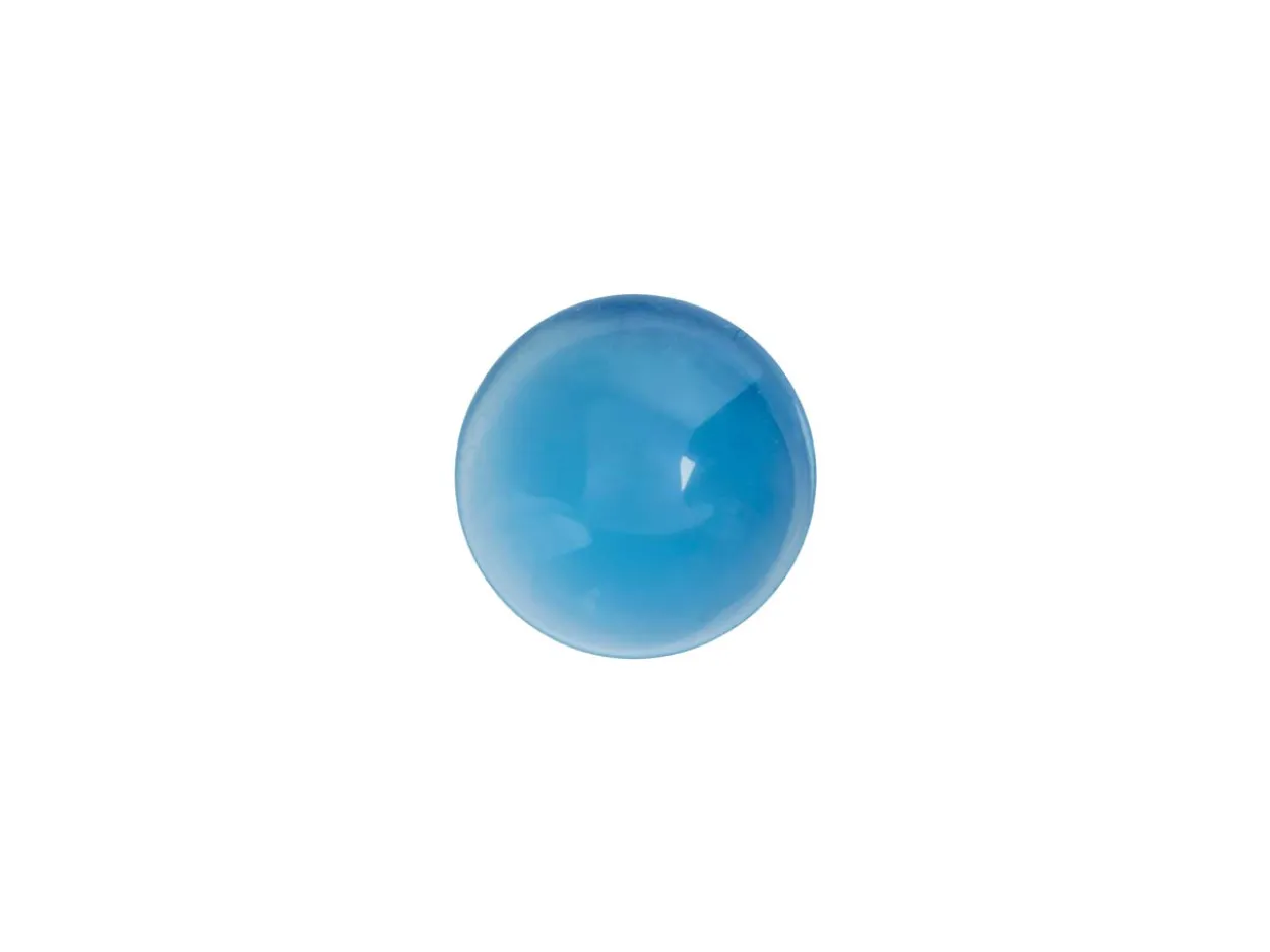 Blue Agate Round Cabochon 6mm