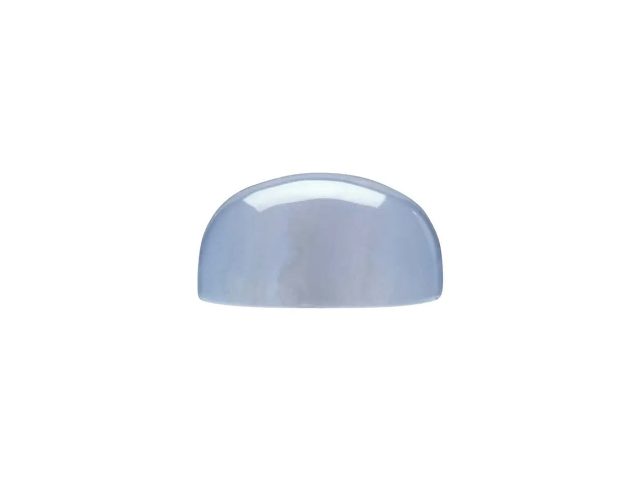 Blue Lace Agate, Round Cabochon 8mm