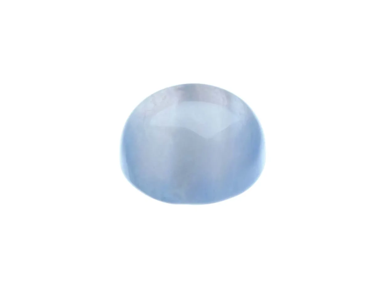 Blue Lace Agate, Round Cabochon 8mm