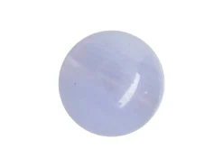 Blue Lace Agate, Round Cabochon 10mm