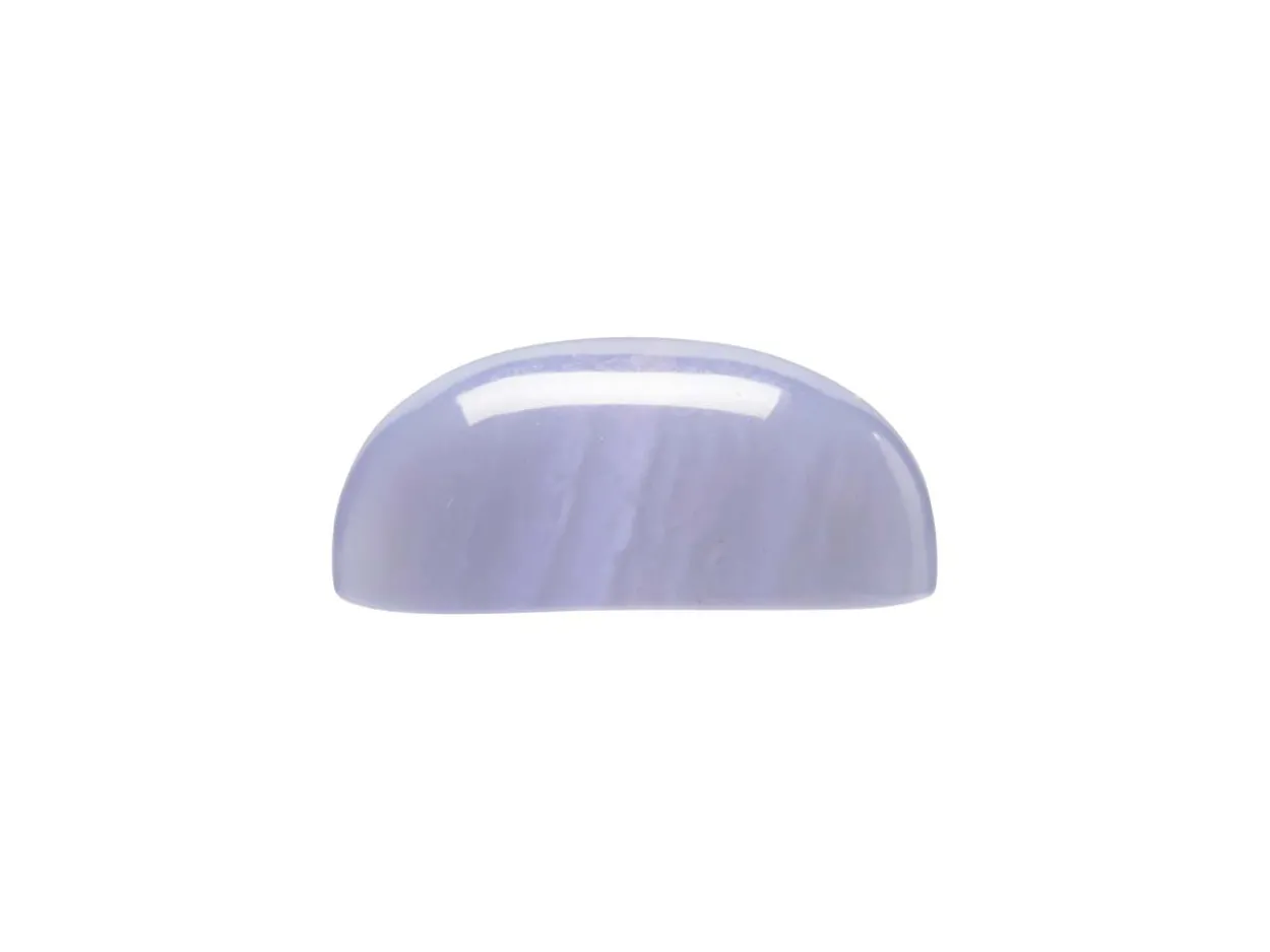 Blue Lace Agate, Round Cabochon 10mm