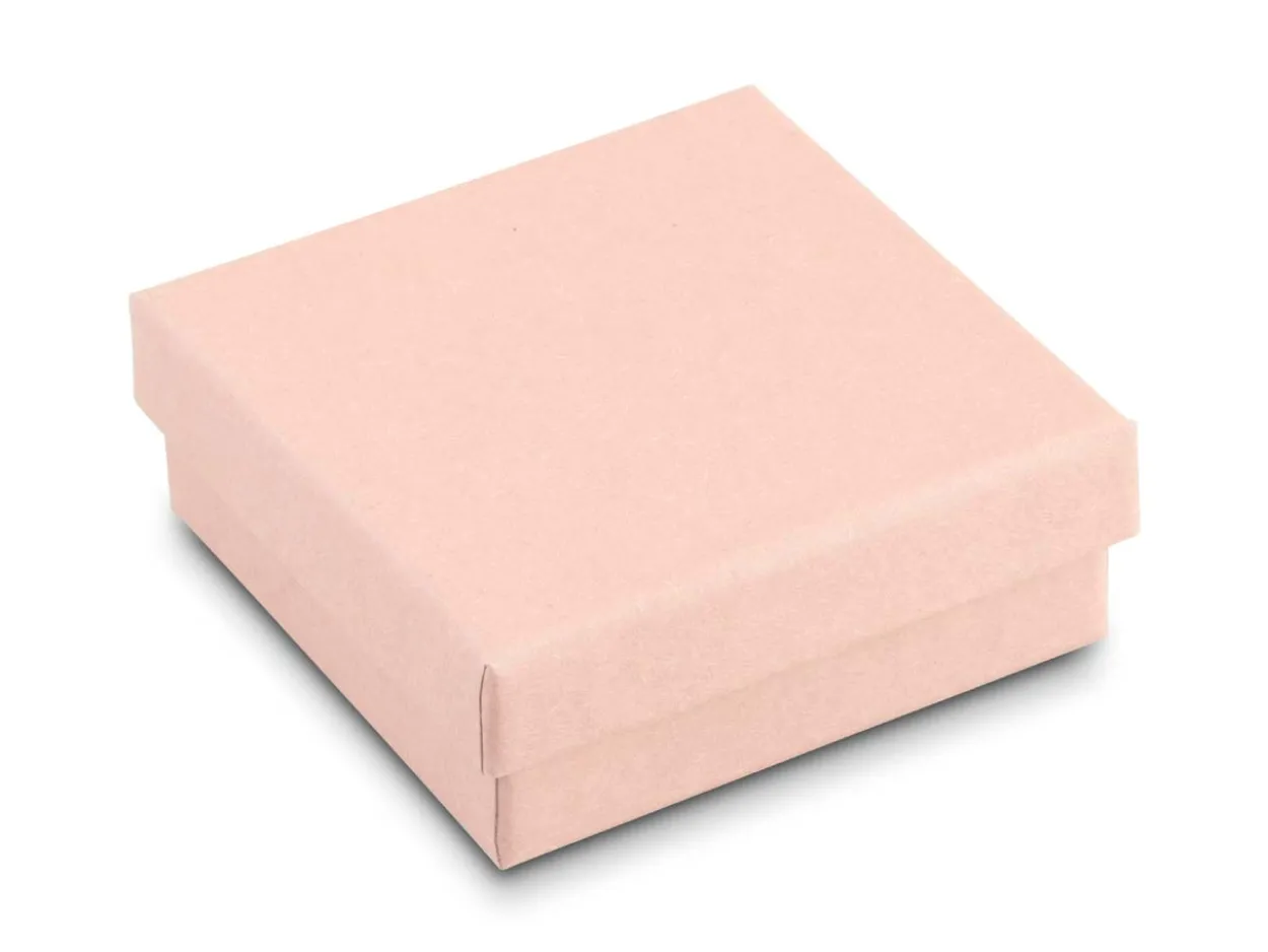 Blush Rose Card Earring Box
