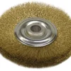 Brass Lathe Brush 2" Metal Centre