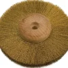 Brass Lathe Brush 102mm/4" Wooden Centre