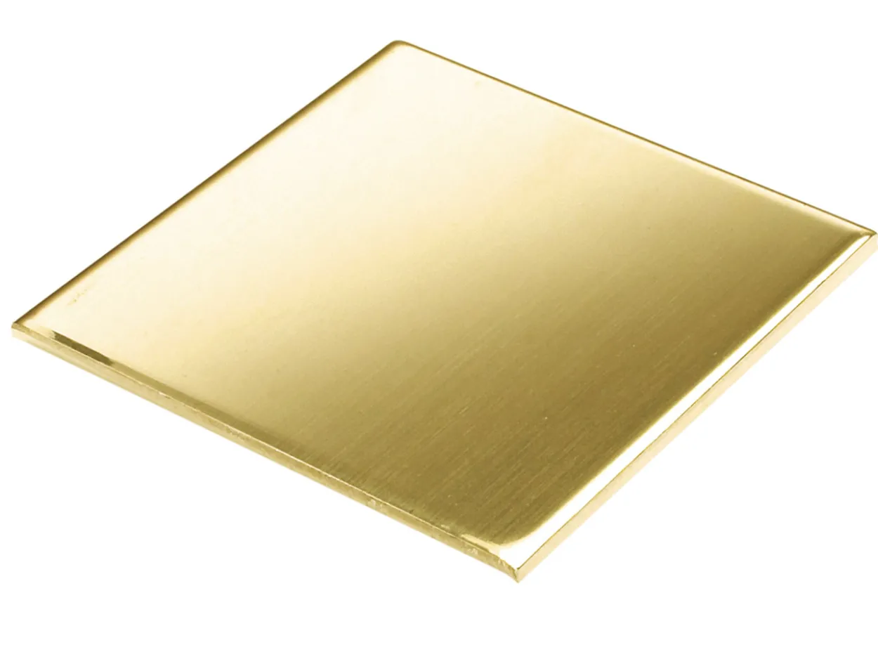 Brass Sheet 75x75x0.9mm