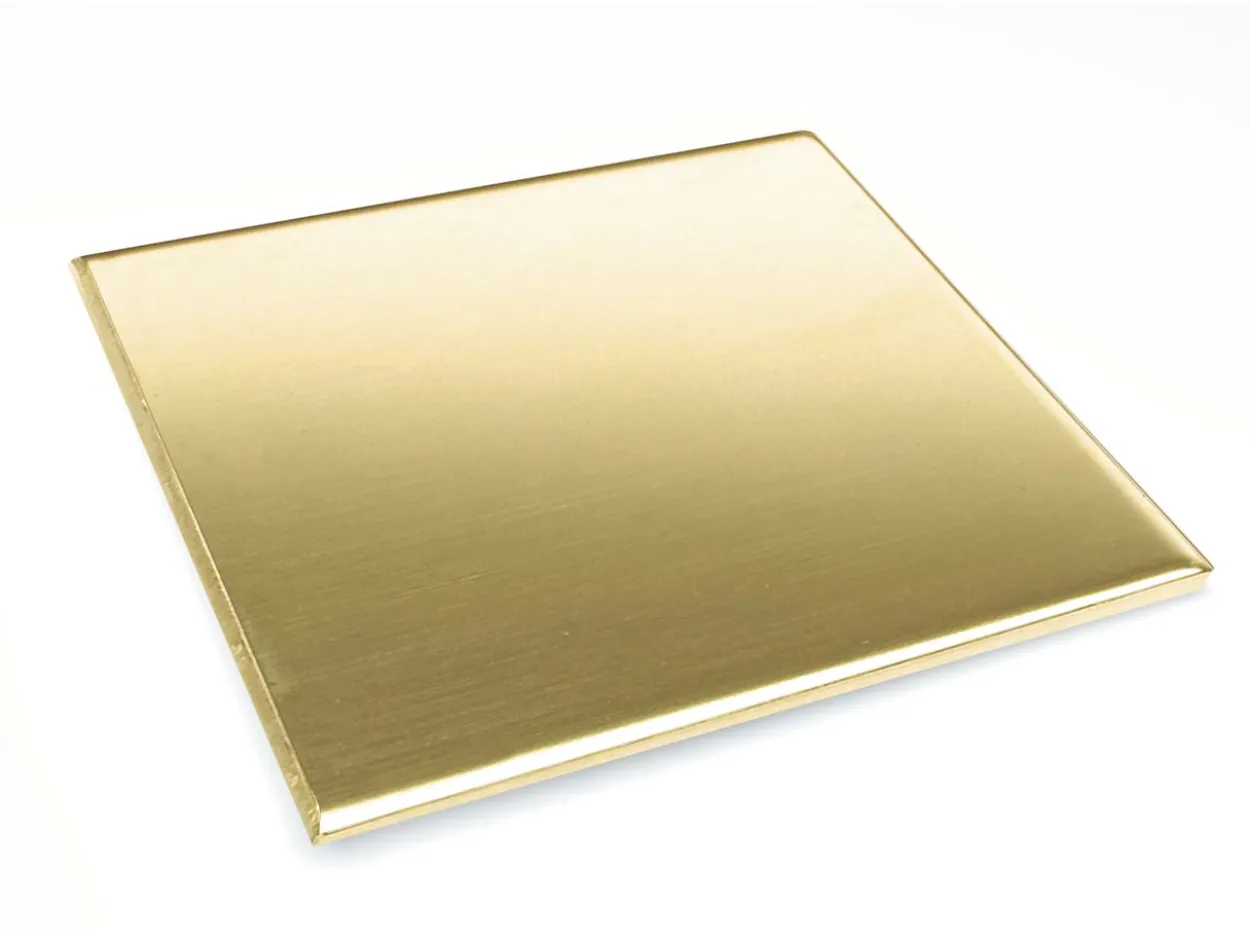 Brass Sheet 75x75x1.2mm