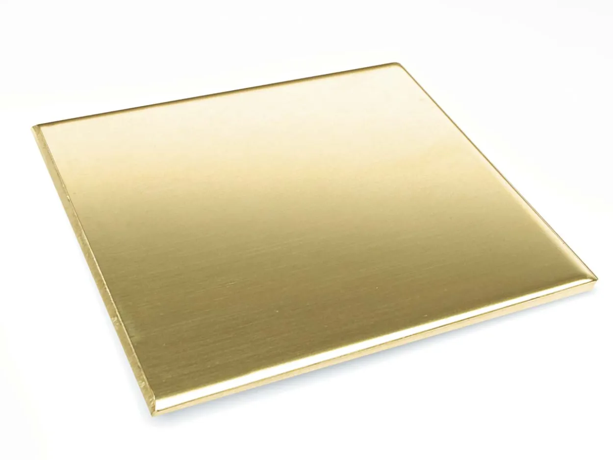 Brass Sheet 100x100x1.2mm