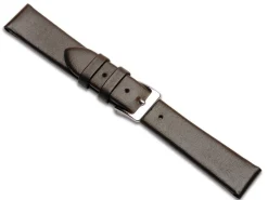Brown Genuine Calf Leather Watch Strap, 16mm