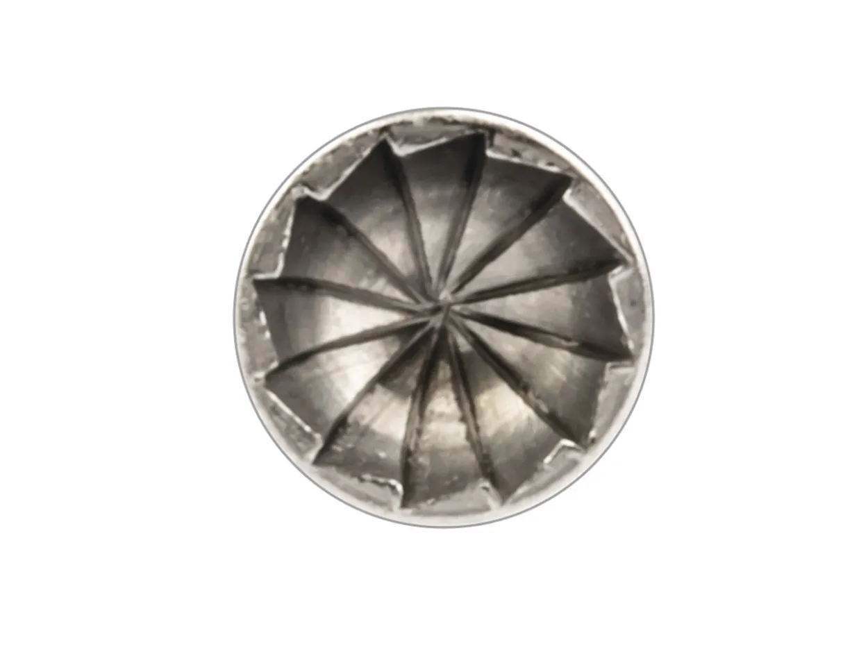 Busch Burr No.411 Cup Set Of 12 0.8mm - 1.9mm