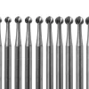 Busch Burr 1 Round Set Of 12 Burr Sizes 1.5-2.6