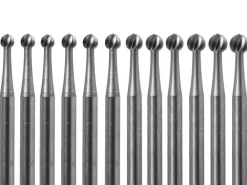 Busch Burr 1 Round Set Of 12 Burr Sizes 1.5-2.6