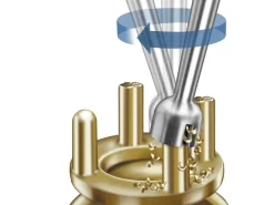 Busch Burr 411t Twincut Concave Cup 0.8mm