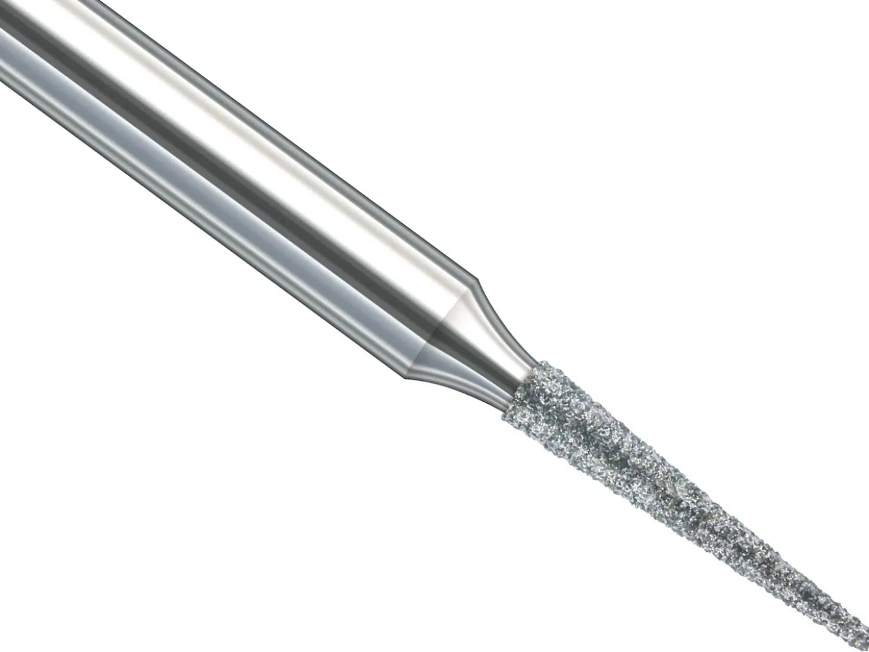 Busch Diamond Tapered Point Burr No 859 1.4mm Medium Grit