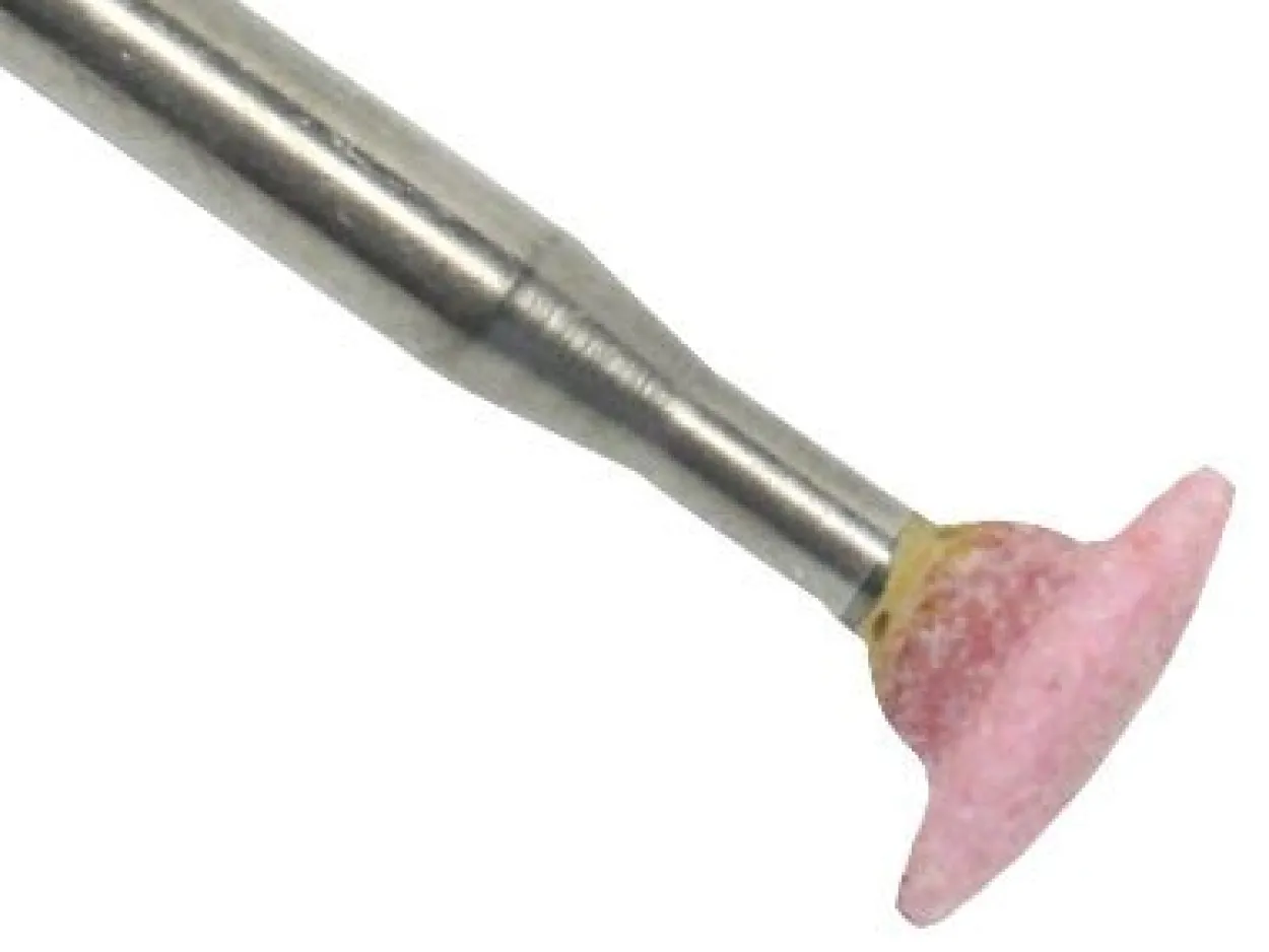 Busch Pink Carborundum Medium Knife Abrasive 632 6.5mm