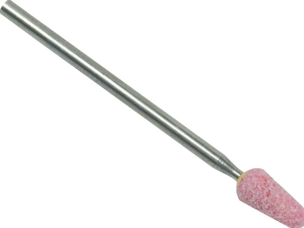 Busch Pink Carborundum Rounded Trapeze Abrasive 671 5mm