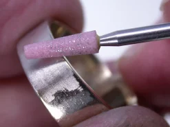 Busch Pink Carborundum Trapeze Abrasive 650 2.8mm
