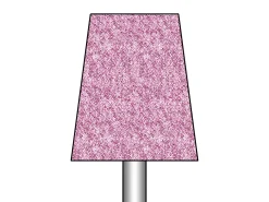 Busch Pink Carborundum Trapeze Abrasive 749 13.0mm