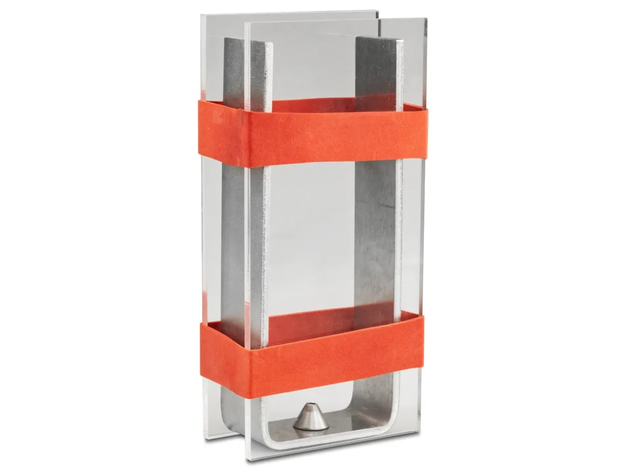 Castaldo Liquid Mould Frame, For Liquid Moulding Rubber, 135mm X 57mm X 25mm