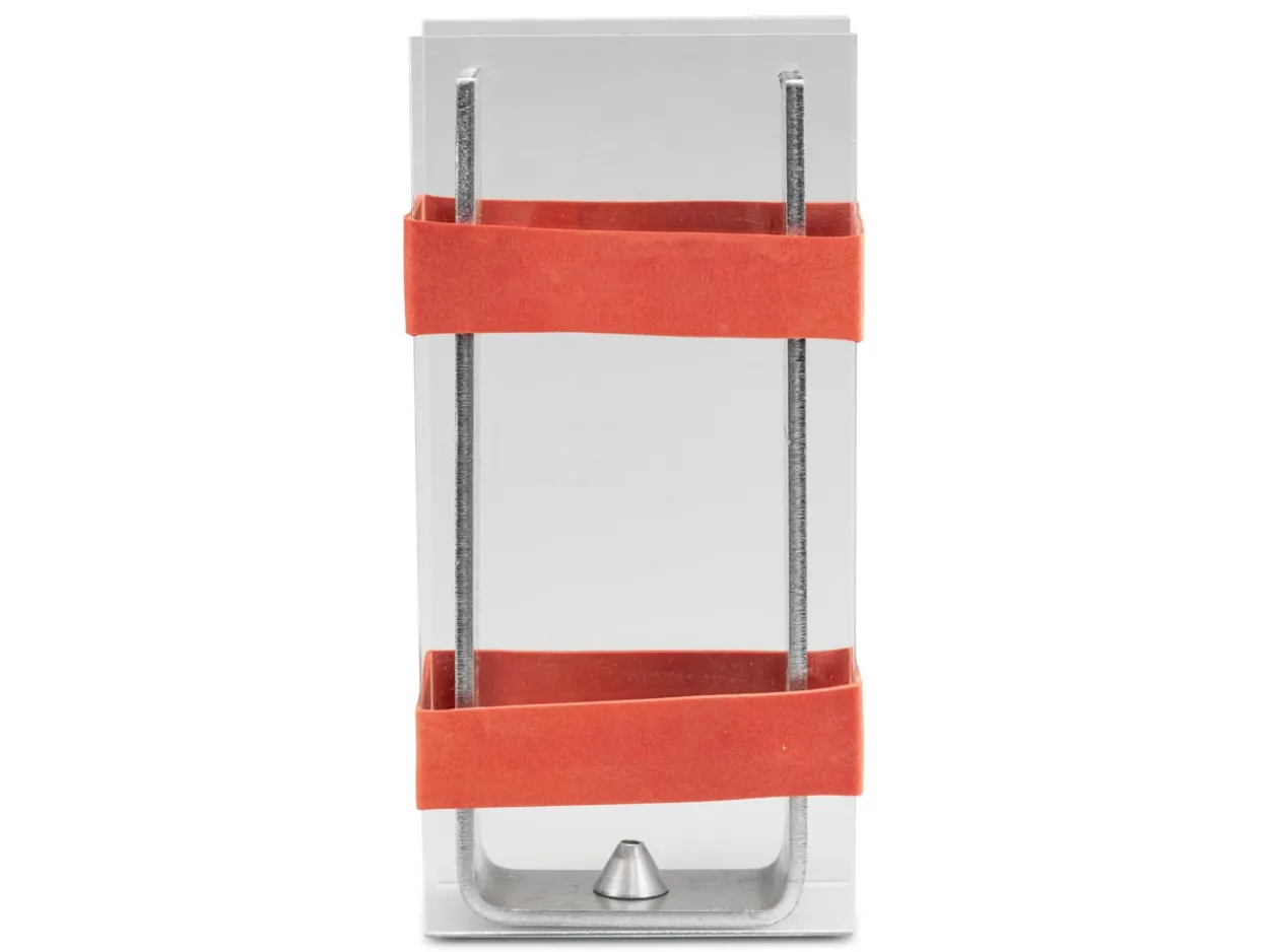 Castaldo Liquid Mould Frame, For Liquid Moulding Rubber, 135mm X 57mm X 25mm