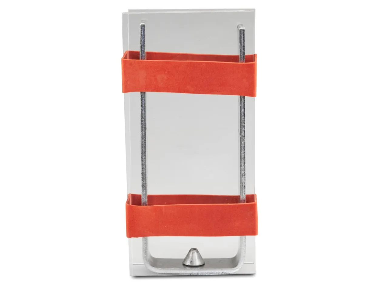Castaldo Liquid Mould Frame, For Liquid Moulding Rubber, 135mm X 57mm X 19mm