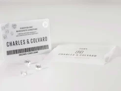 Charles And Colvard Moissanite, Forever One, Round Brilliant 8mm, Colour D E F
