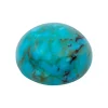 Chinese Turquoise Matrix, Round Cabochon 10mm